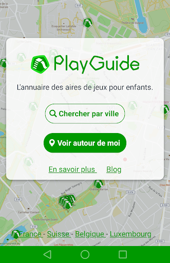 Android application PlayGuide screenshort