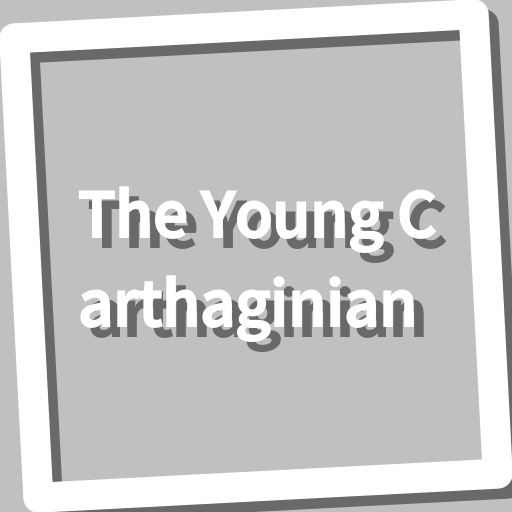 Book, The Young Carthaginian logo