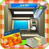 Learn Credit Card ATM Shopping: Cash Counter Fun icon