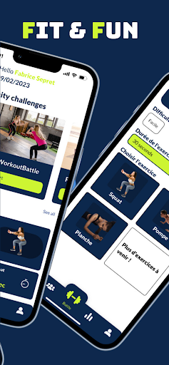 WorkoutBattle Screen 2