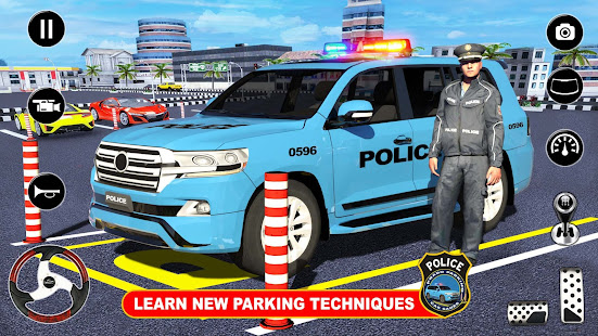 Police Prado Parking Car Games 1.5 screenshots 12