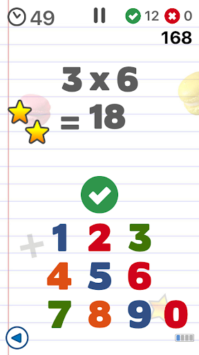 Math games for kids : times tables - AB Math  screenshots 1