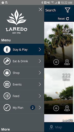 Screenshot of Visit Laredo, TX