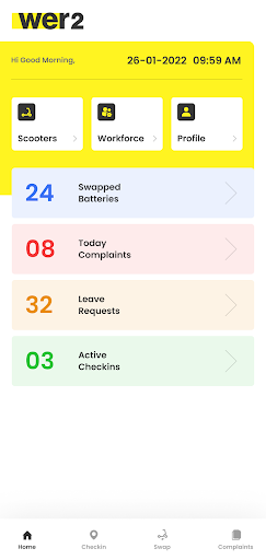 wer2 admin Screen 3