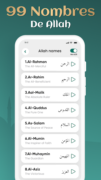 Imágen 8 Horas del rezo, Athan, Corán, Quibla, Dhikr, Duas android