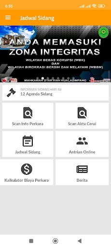 Android application SILAPAN: M.S. Kualasimpang screenshort