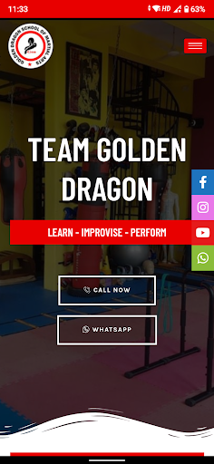 Android application Team Golden Dragon screenshort