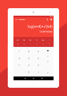 Maths Formulas with Calculator Screenshot