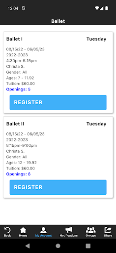 Distinct Dance Center Screen 3