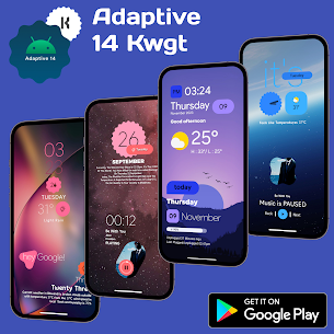 Adaptive 14 Kwgt APK (PAID) Free Download Latest Version 8