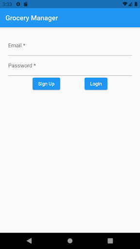 Android application My Pantry screenshort