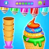 Ice cream cupcake kitchen game icon