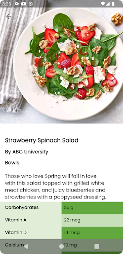 FoodSpot Screen 2
