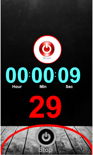 Stopwatch Timer Screen 2
