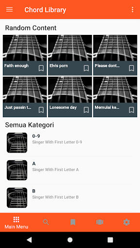 Android application Chord Lirik dan Kunci Lagu screenshort