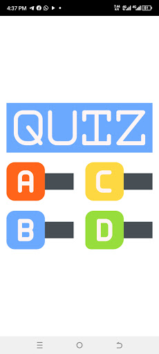 Android application English quiz screenshort
