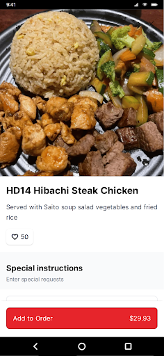 Saito Japanese Steakhouse