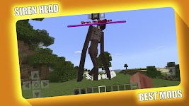 screenshot of Siren Head Mod for Minecraft P