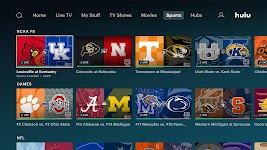 screenshot of Hulu for Android TV