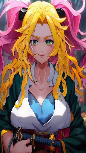 Mitsuri Kanroji Wallpaper 4K