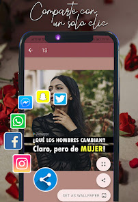Screenshot 4 Indirectas Bien Directas Chica android