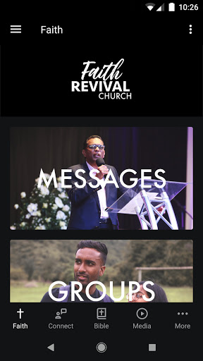 Android application Faith Revival Church screenshort