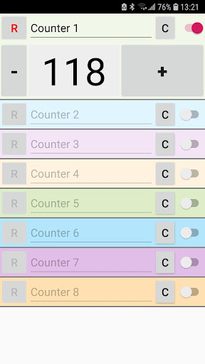 Android application Tally Counter screenshort