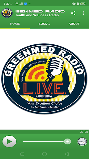 GreenMed Radio Screen 2