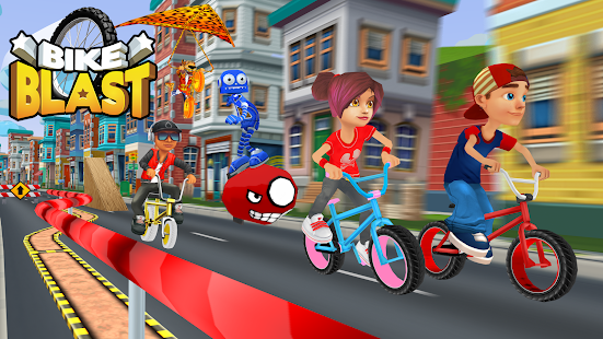 Bike Blast- Bike Race Rush Captura de pantalla