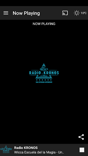 Android application Radio Kronos screenshort