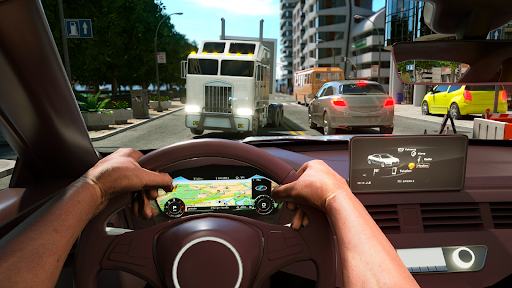 Android application Real Highway Drive Simulator screenshort