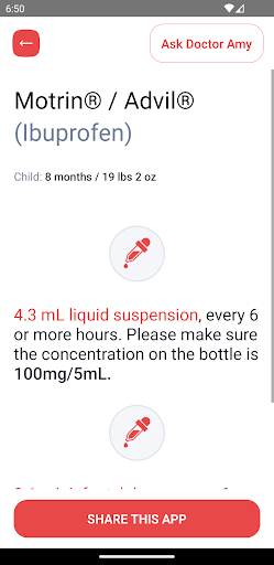 KidDose Screen 2