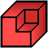 Qubism 3D modeling icon
