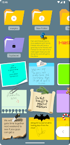 Sticky best sale notes widget