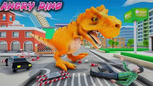 Jurassic Dinosaur Rampage Game
