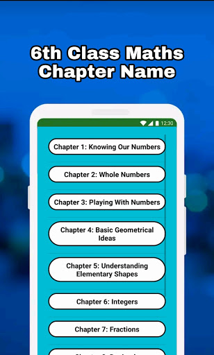 Screenshot of Class 6 Maths Solution English
