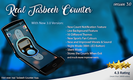 Real Tasbeeh Counter
