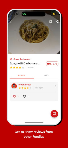 Screenshot of Foodieho