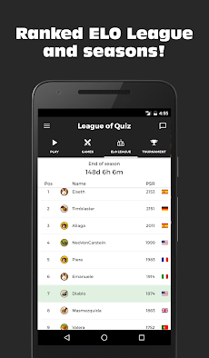 League of Quiz - Trivia boardのおすすめ画像3