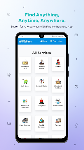 Find My Business Screen 2
