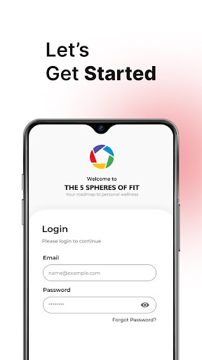Android application The 5 Spheres Of Fit screenshort