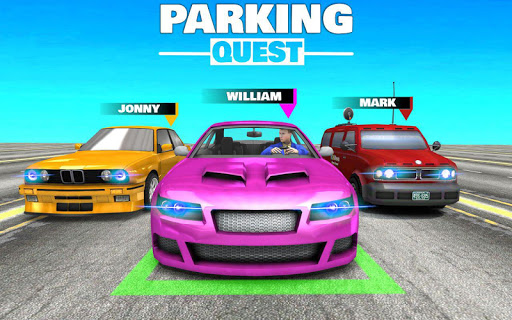 Android application Car Parking Quest: Car Games screenshort
