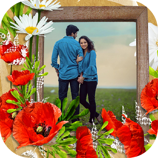Flower Photo Frame