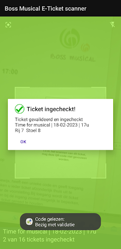 BM E-Ticket Scanner Screen 3