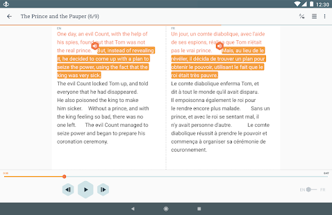 Beelinguapp: Englisch Lernen Screenshot