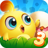 Chicken Splash 3-A Free Match 3 Puzzle Game icon