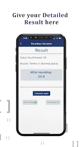 Round sale off calculator