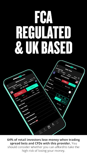 Android application Forex Betting: Spreadex​ screenshort