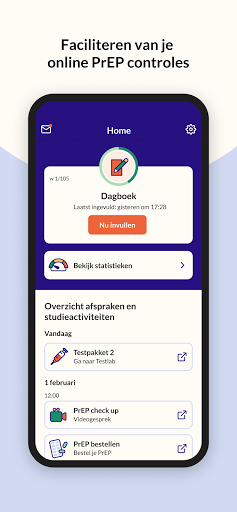 Android application EZI-PrEP App screenshort