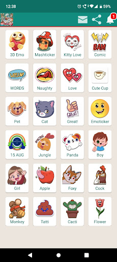 Sticker Saga | AI Wallpapers Screen 2